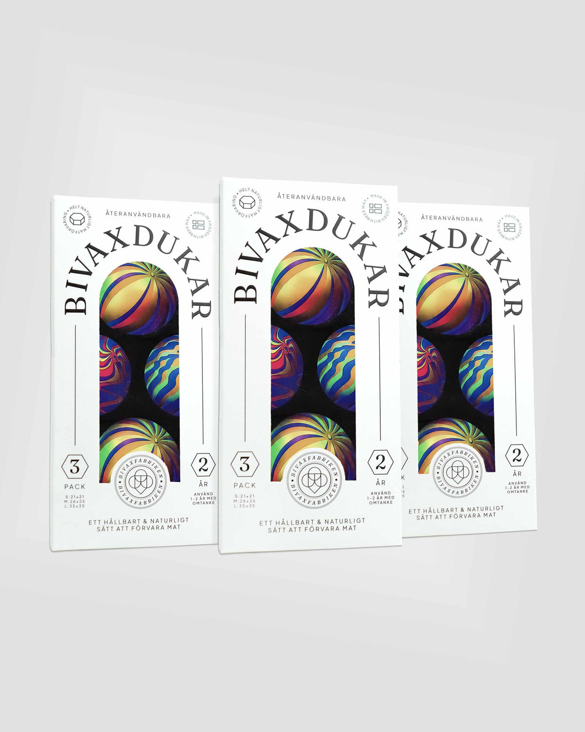 3-pack Bivaxdukar – Melon