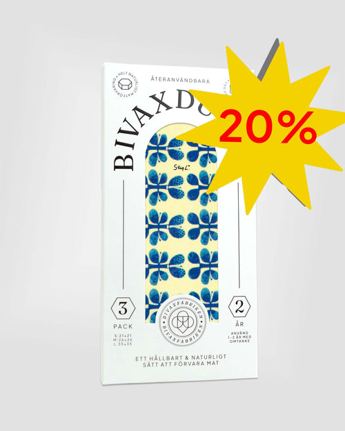 3-pack Bivaxdukar – Blues (Stig Lindberg)