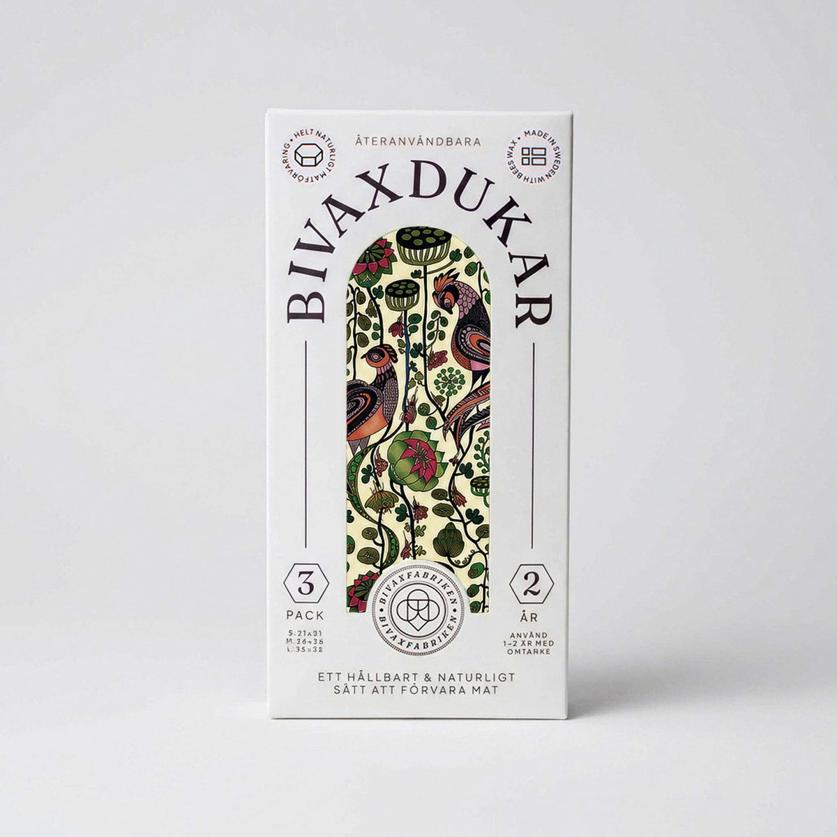 3-pack Bivaxdukar – Fasaner